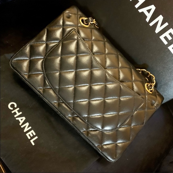 CHANEL classic small double flap black FULL SET - Picture 3 of 11